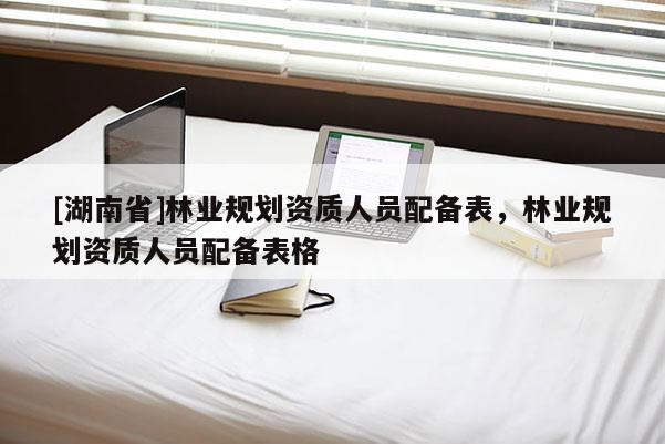 [湖南省]林业规划资质人员配备表，林业规划资质人员配备表格