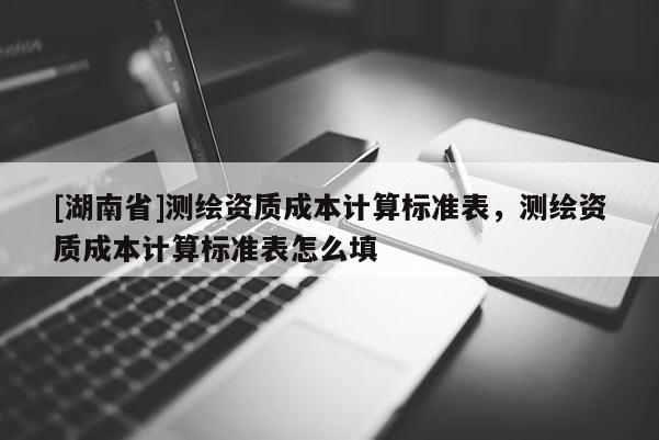 [湖南省]测绘资质成本计算标准表，测绘资质成本计算标准表怎么填