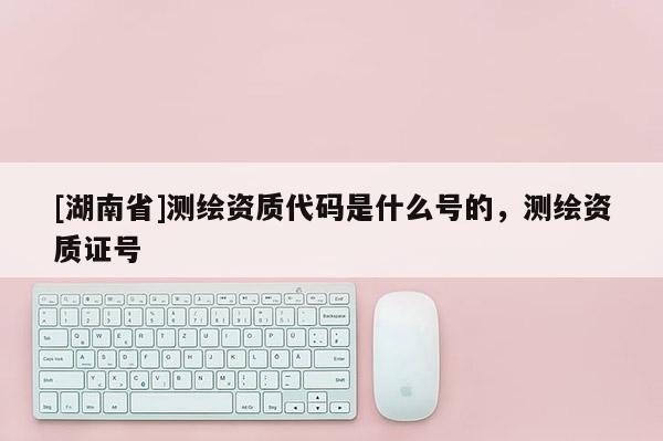 [湖南省]测绘资质代码是什么号的，测绘资质证号