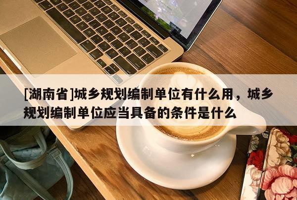 [湖南省]城乡规划编制单位有什么用，城乡规划编制单位应当具备的条件是什么