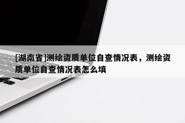 [湖南省]测绘资质单位自查情况表，测绘资质单位自查情况表怎么填