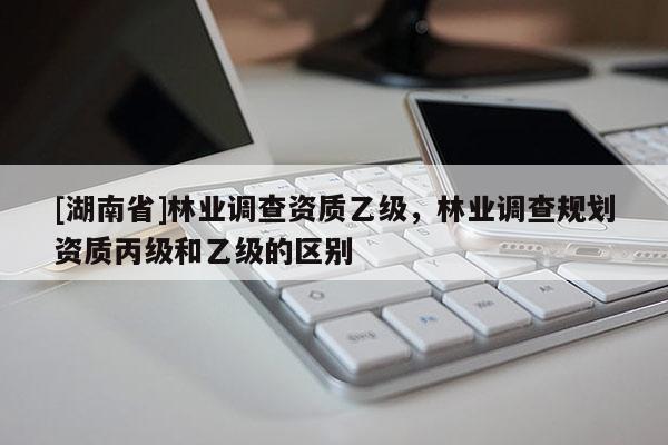 [湖南省]林业调查资质乙级，林业调查规划资质丙级和乙级的区别
