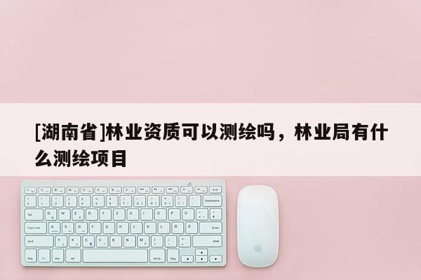 [湖南省]林业资质可以测绘吗，林业局有什么测绘项目