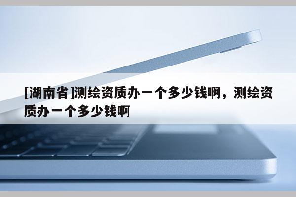 [湖南省]测绘资质办一个多少钱啊，测绘资质办一个多少钱啊