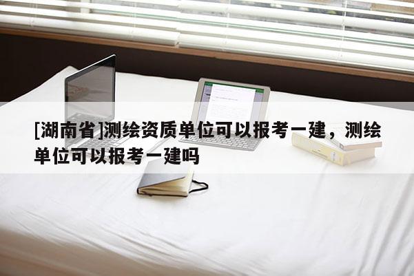 [湖南省]测绘资质单位可以报考一建，测绘单位可以报考一建吗